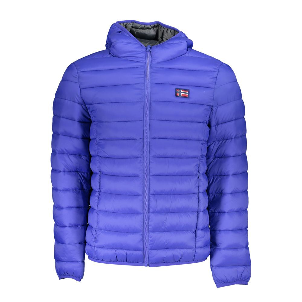 Norway 1963 Blue Men's Hooded Jacket