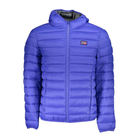 Norway 1963 Blue Men's Hooded Jacket