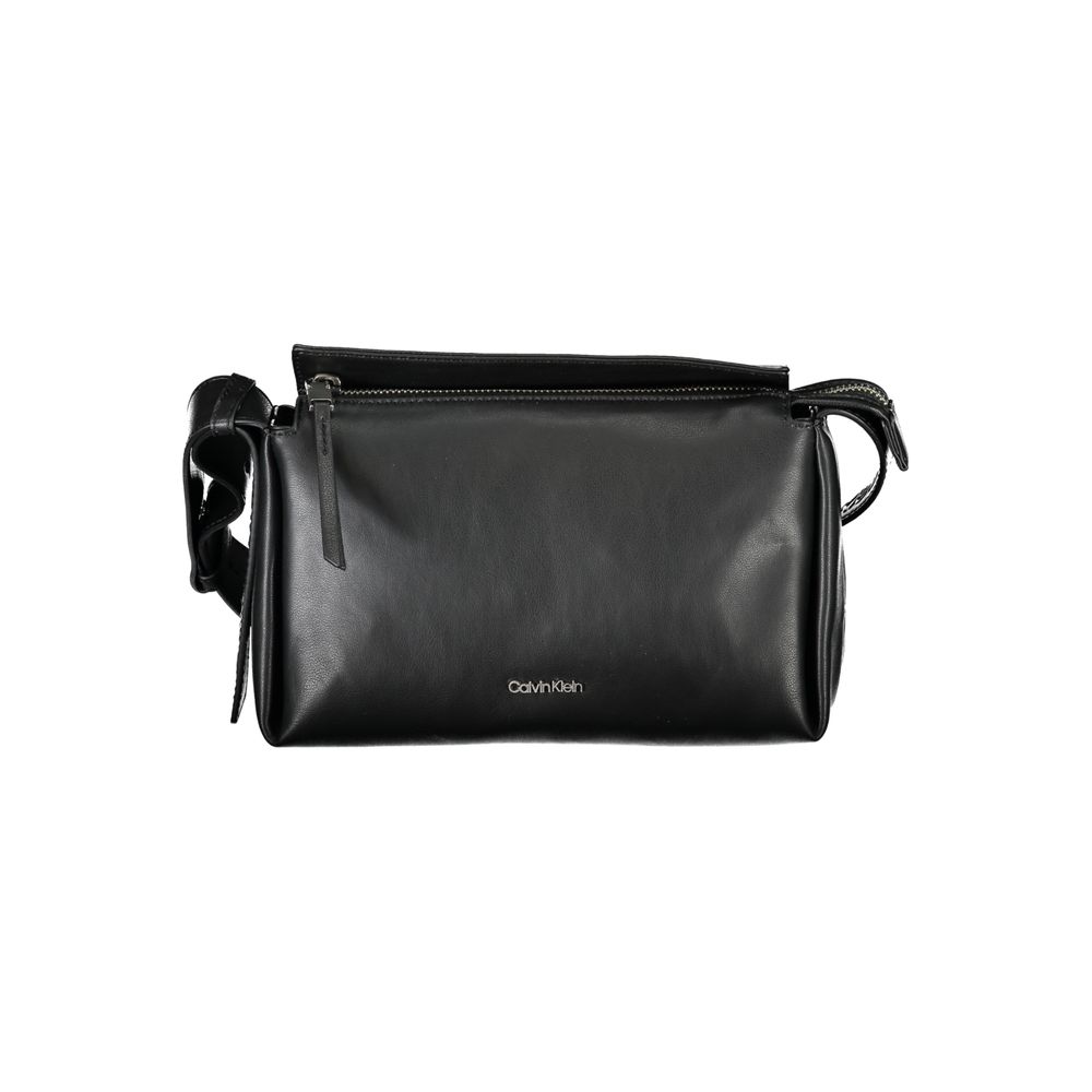 Calvin Klein Black Recycled Polyester Handbag