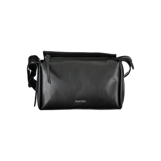 Calvin Klein Black Recycled Polyester Handbag