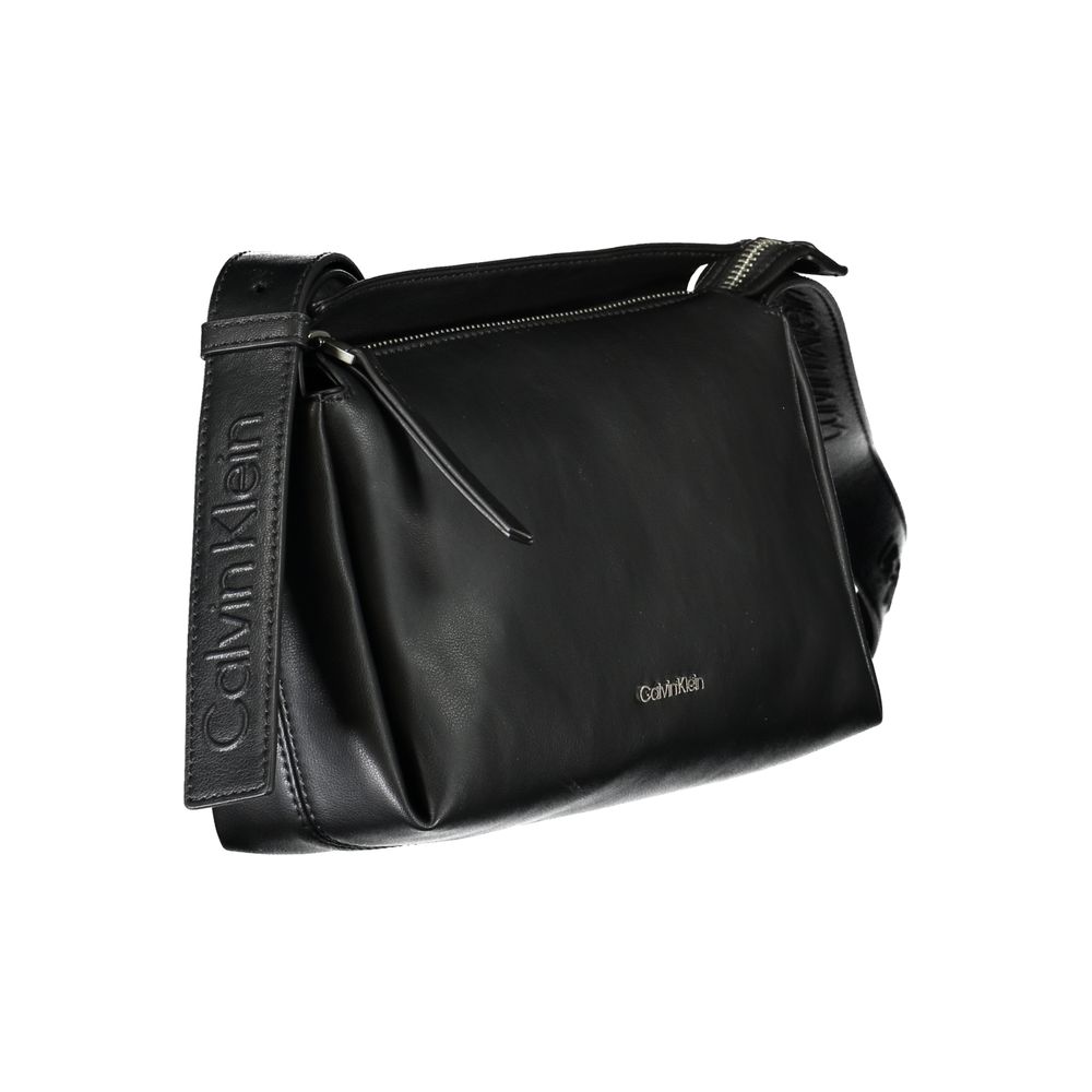 Calvin Klein Black Recycled Polyester Handbag