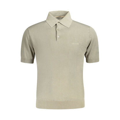 Guess Jeans Green Cotton Sweater – Short Sleeve Polo Shirt