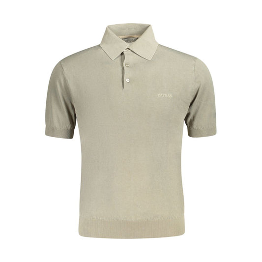 Guess Jeans Green Cotton Sweater – Short Sleeve Polo Shirt