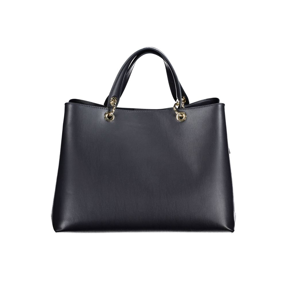 Tommy Hilfiger Blue Faux Leather Women's Handbag