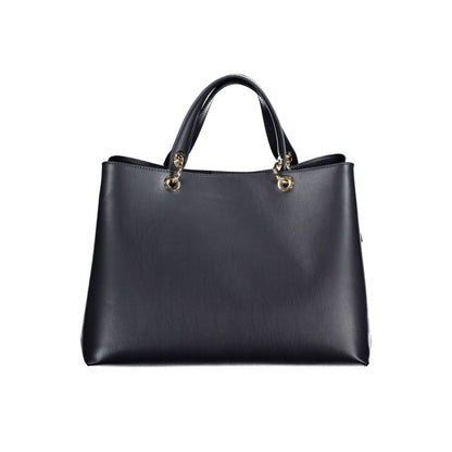 Tommy Hilfiger Blue Faux Leather Women's Handbag