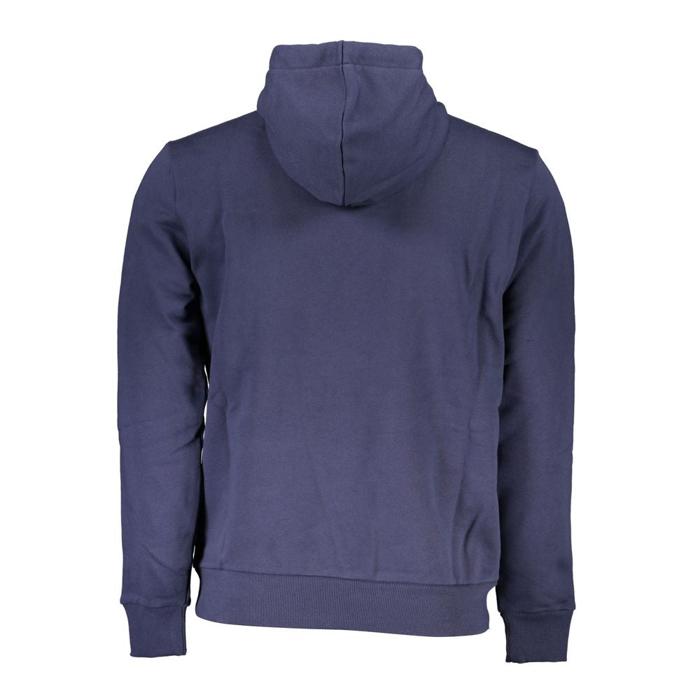 North Sails men's hooded sweatshirt blue cotton