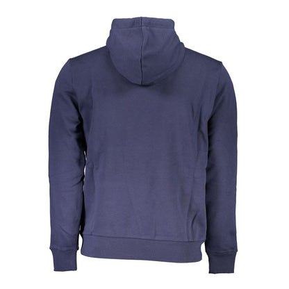 North Sails men's hooded sweatshirt blue cotton