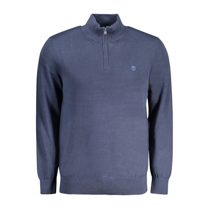 Timberland Blue Organic Cotton Men Sweater