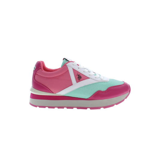 U.S. POLO ASSN. Pink Women Sneakers