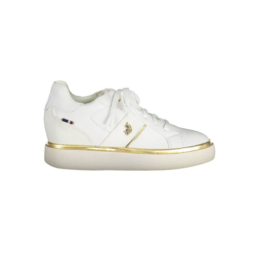 U.S. POLO ASSN. Women's White Sneakers