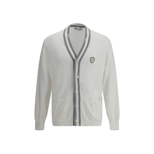 Brunello Cucinelli V-Neck Cotton Cardigan