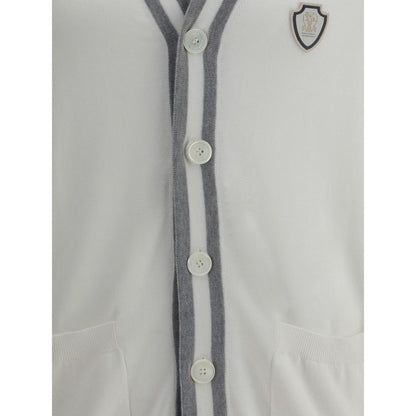 Brunello Cucinelli V-Neck Cotton Cardigan