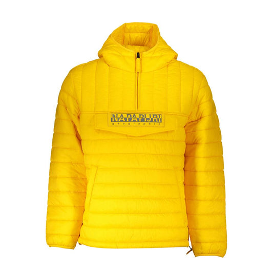 Napapijri Yellow Men's Jacket: Bold Exploration Awaits