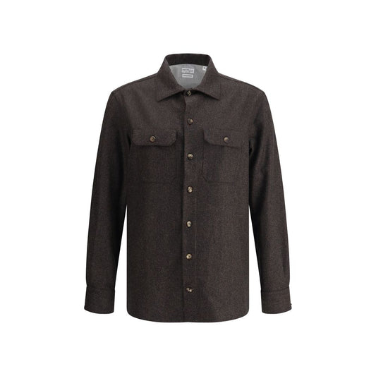 Brunello Cucinelli Virgin Wool Shirt
