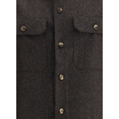 Brunello Cucinelli Virgin Wool Shirt