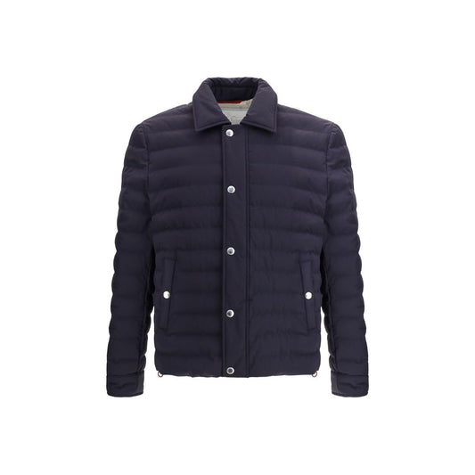 Brunello Cucinelli Down Jacket - Elegant Warmth for Cold Seasons