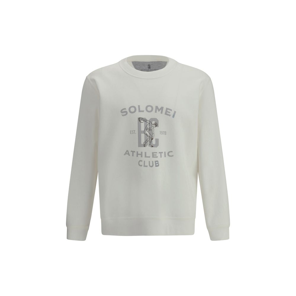 Brunello Cucinelli Maxi Print Sweatshirt