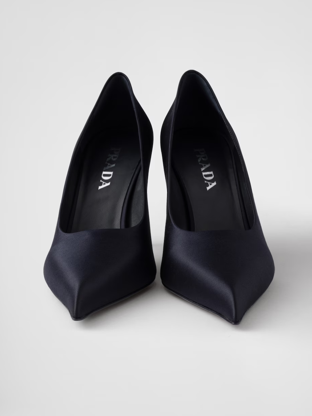 Prada Blue Satin Pumps: Elegance Redefined