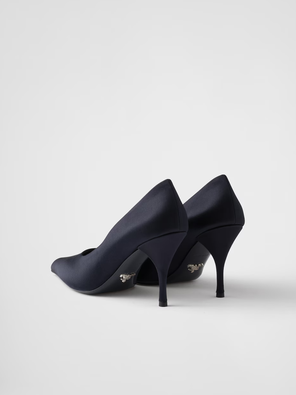 Prada Blue Satin Pumps: Elegance Redefined