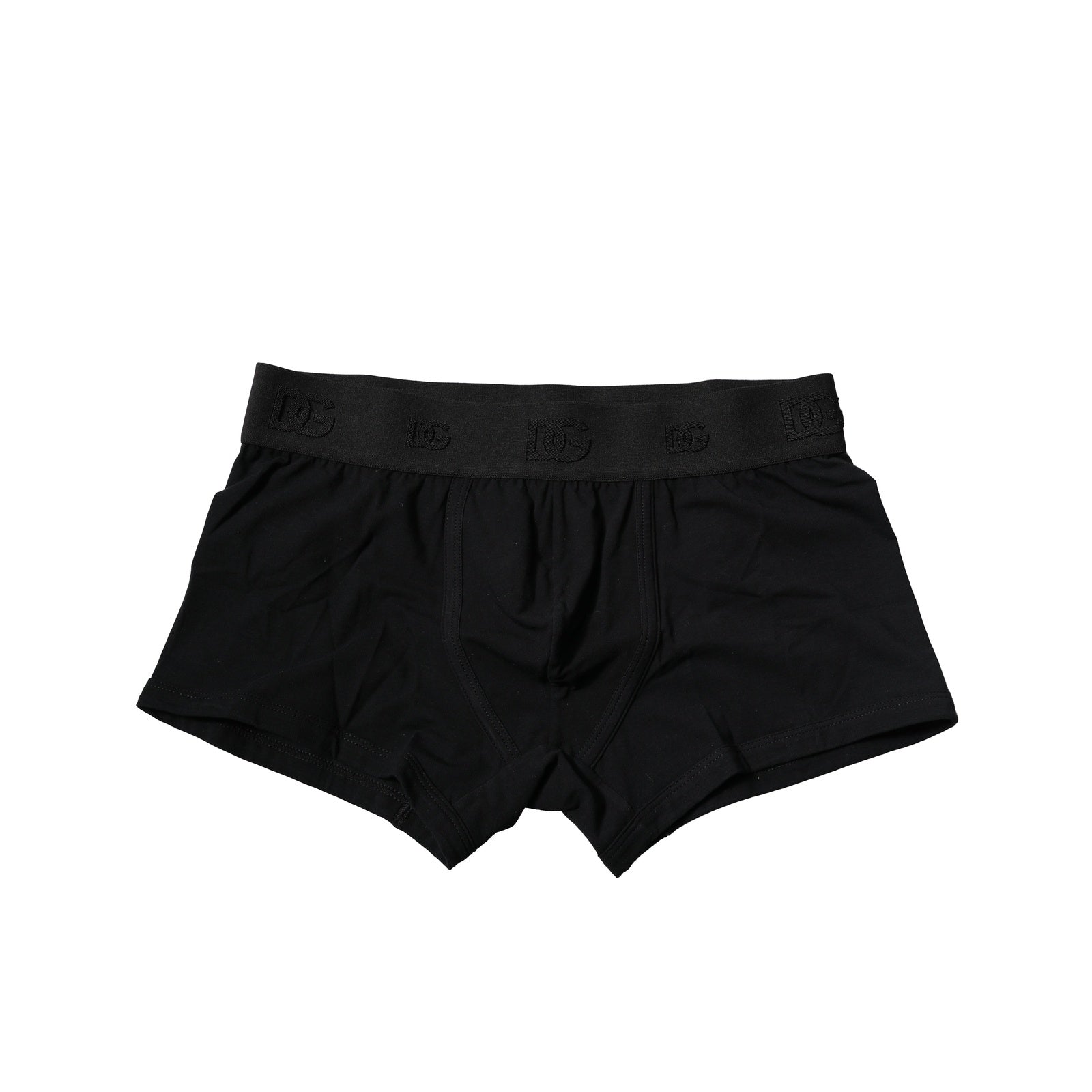 Dolce & Gabbana Black Cotton Stretch Boxer Briefs