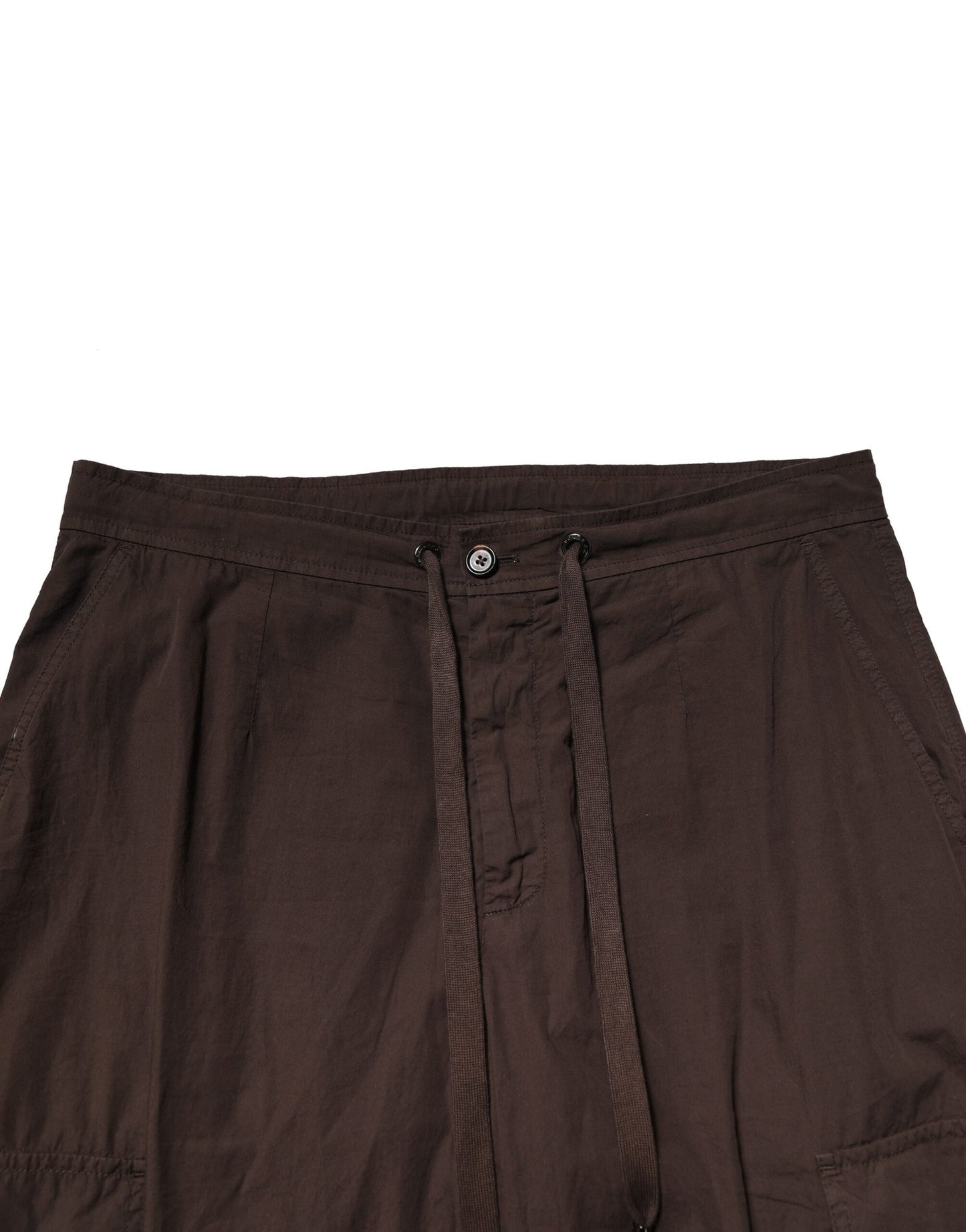 Dolce & Gabbana Brown Cotton Cargo Jogger Pants for Men