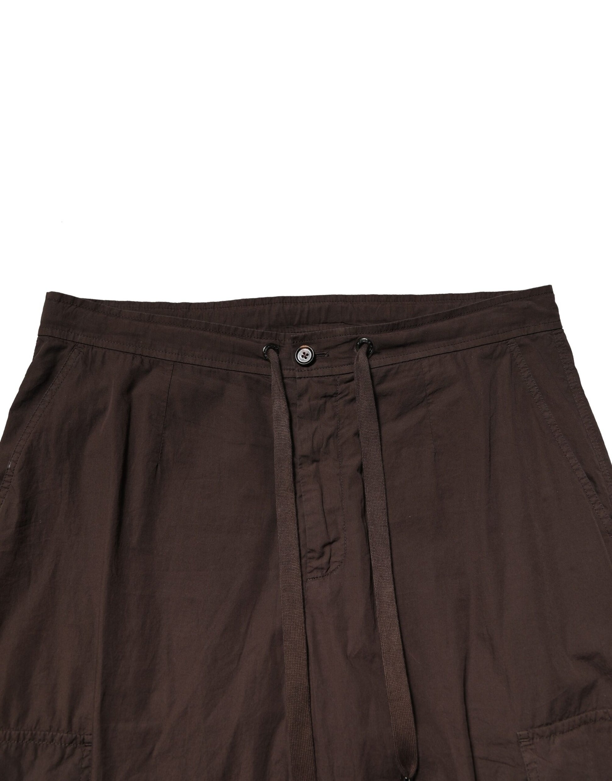 Dolce & Gabbana Brown Cotton Cargo Jogger Pants for Men