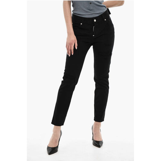 Dsquared2 Distressed Effect High-Waisted Jeans