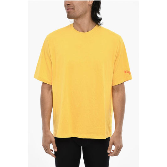 Dsquared2 Solid Colour Crew-Neck T-Shirt in Grey