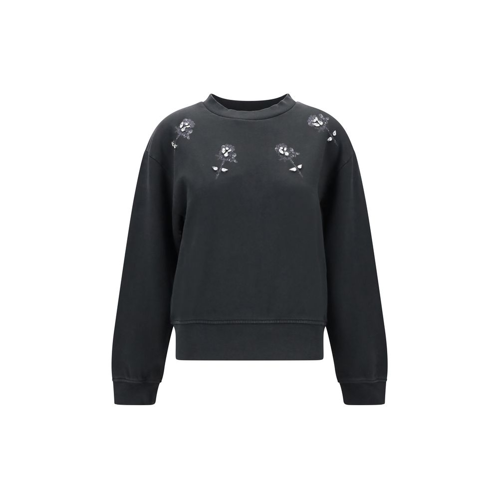 PINKO Rhinestone Sweatshirt: Glamorous Comfort Redefined
