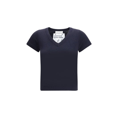 Extreme Cashmere Blue Knit T-Shirt