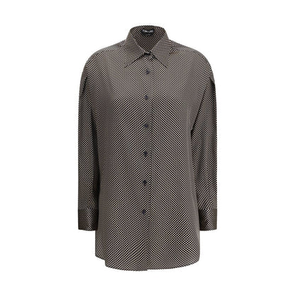 Tom Ford Silk Polka Dot Shirt - The Essence of Luxe Elegance