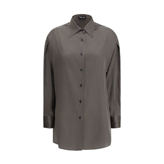 Tom Ford Silk Polka Dot Shirt - The Essence of Luxe Elegance