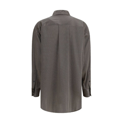 Tom Ford Silk Polka Dot Shirt - The Essence of Luxe Elegance