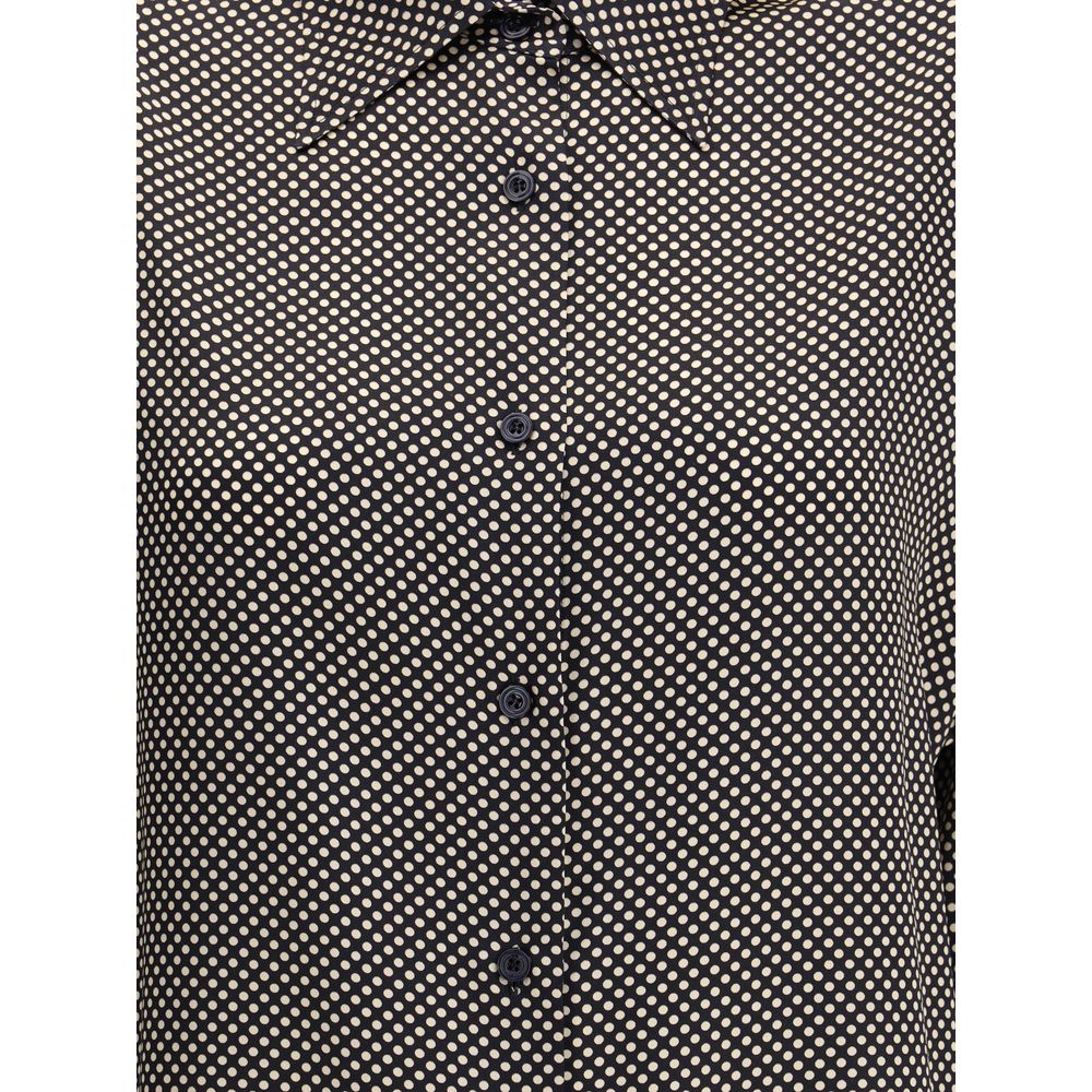 Tom Ford Silk Polka Dot Shirt - The Essence of Luxe Elegance