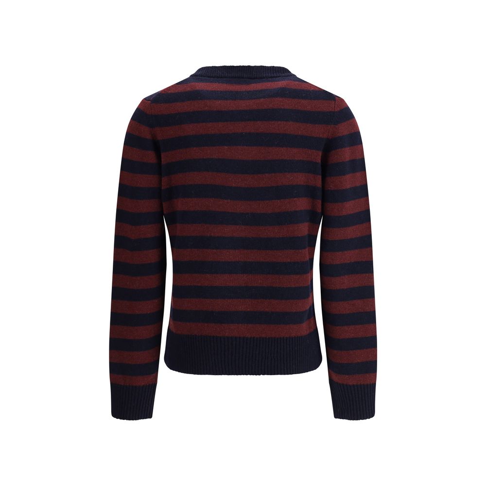 Ganni Poodle Striped Sweater