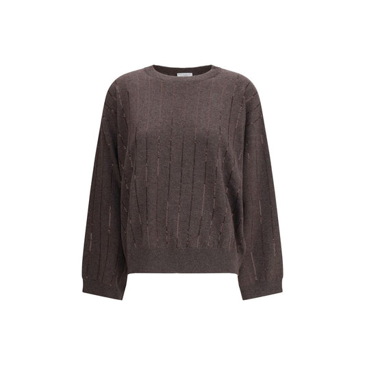 Brunello Cucinelli Sequined Sweater: Timeless Elegance Redefined
