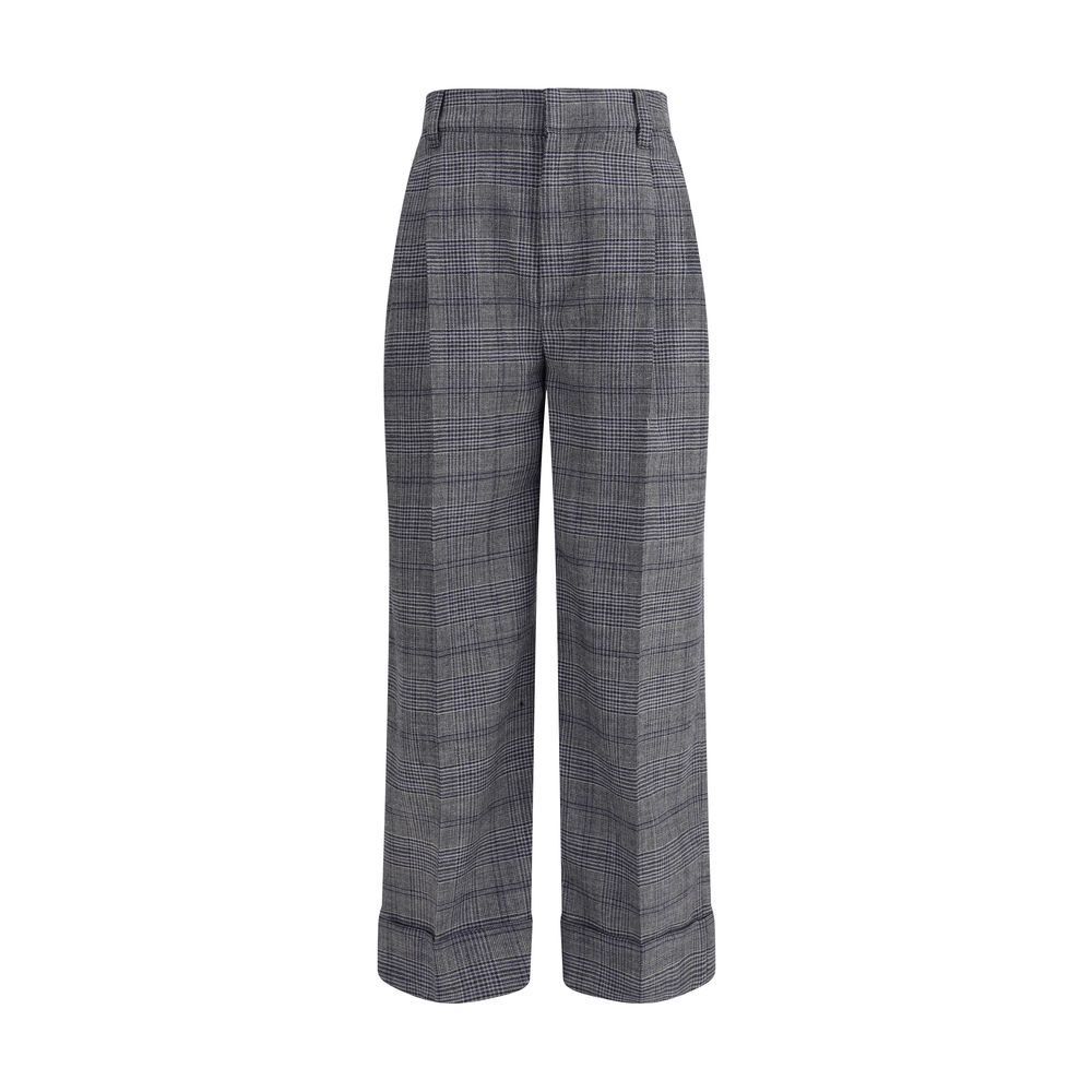 Brunello Cucinelli Prince of Wales Patterned Pants