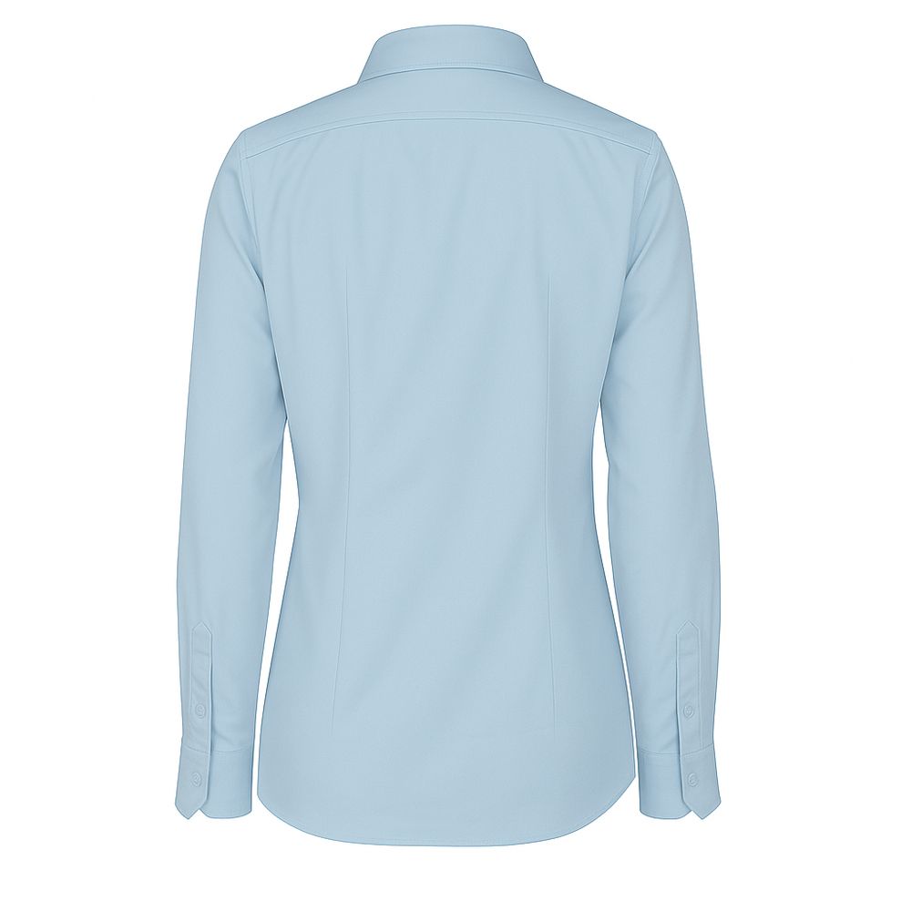 Loro Piana Made in Italy Blue Cotton Shirt