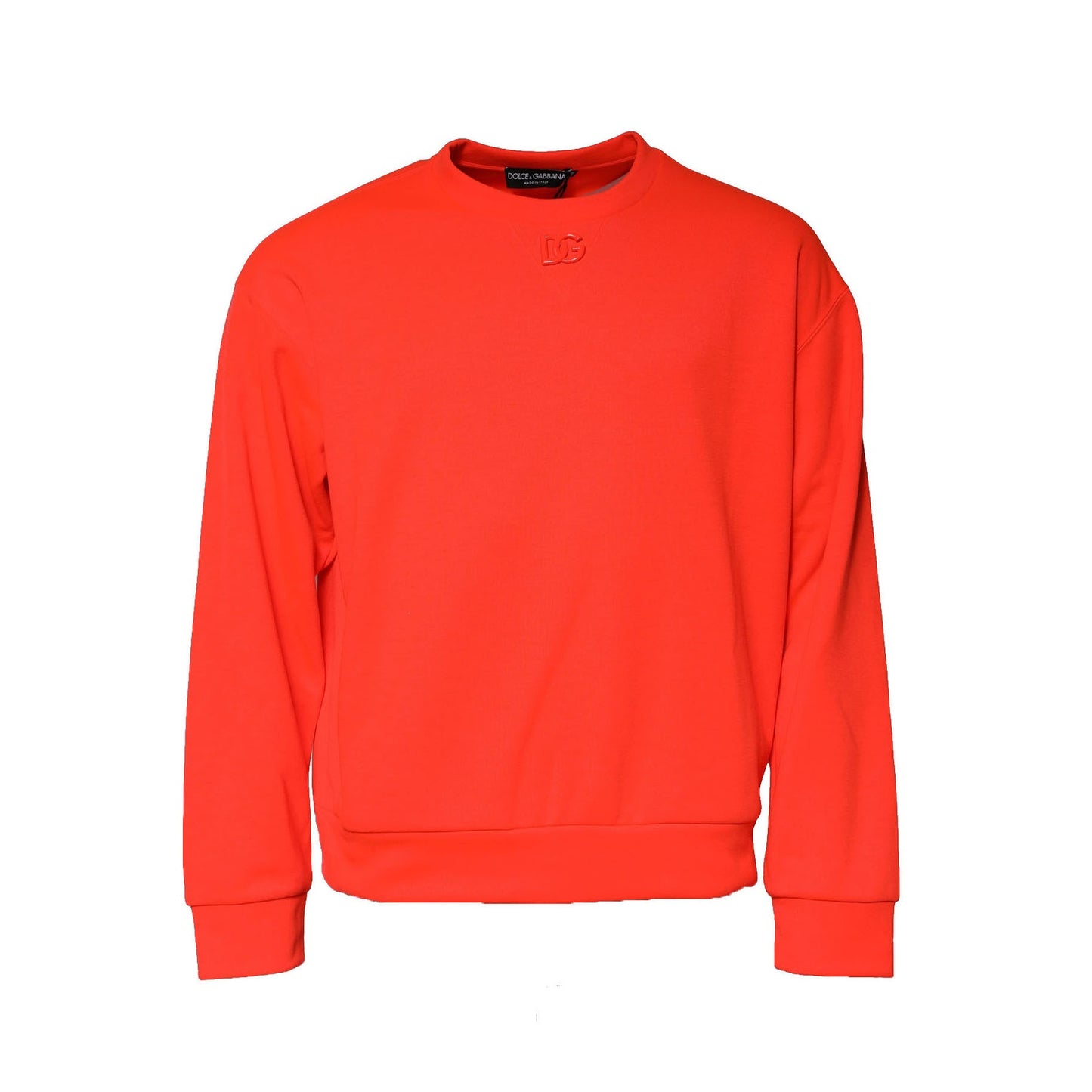 Dolce & Gabbana Orange DG Logo Sweatshirt for Men