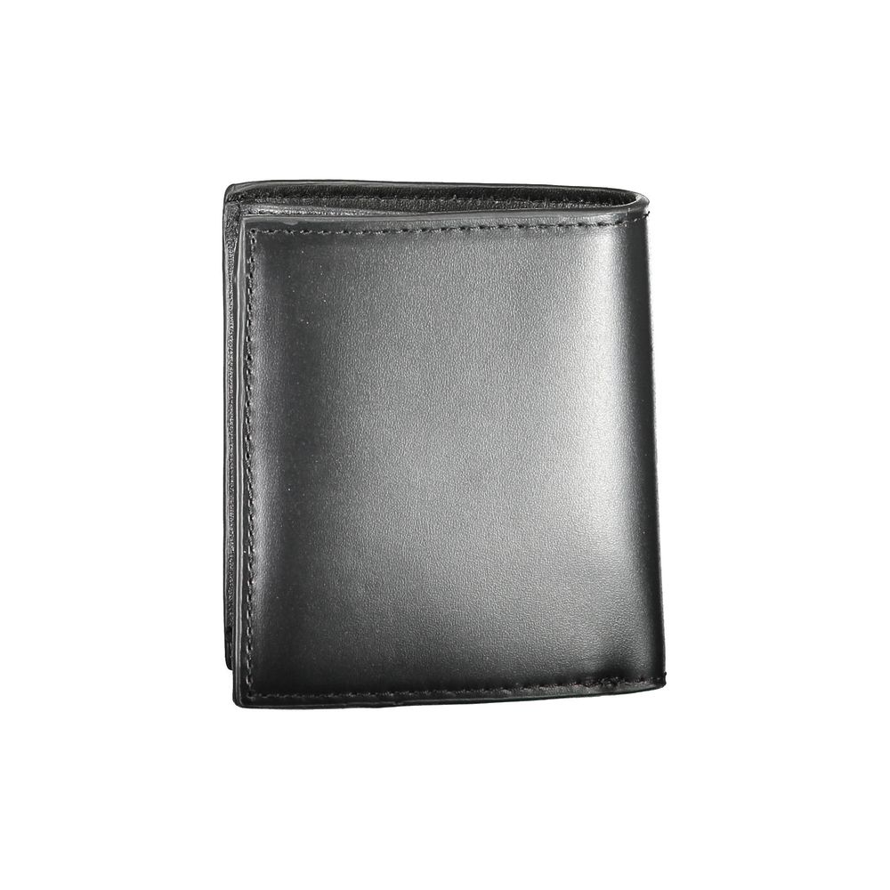 Tommy Hilfiger Black Leather Men’s Wallet