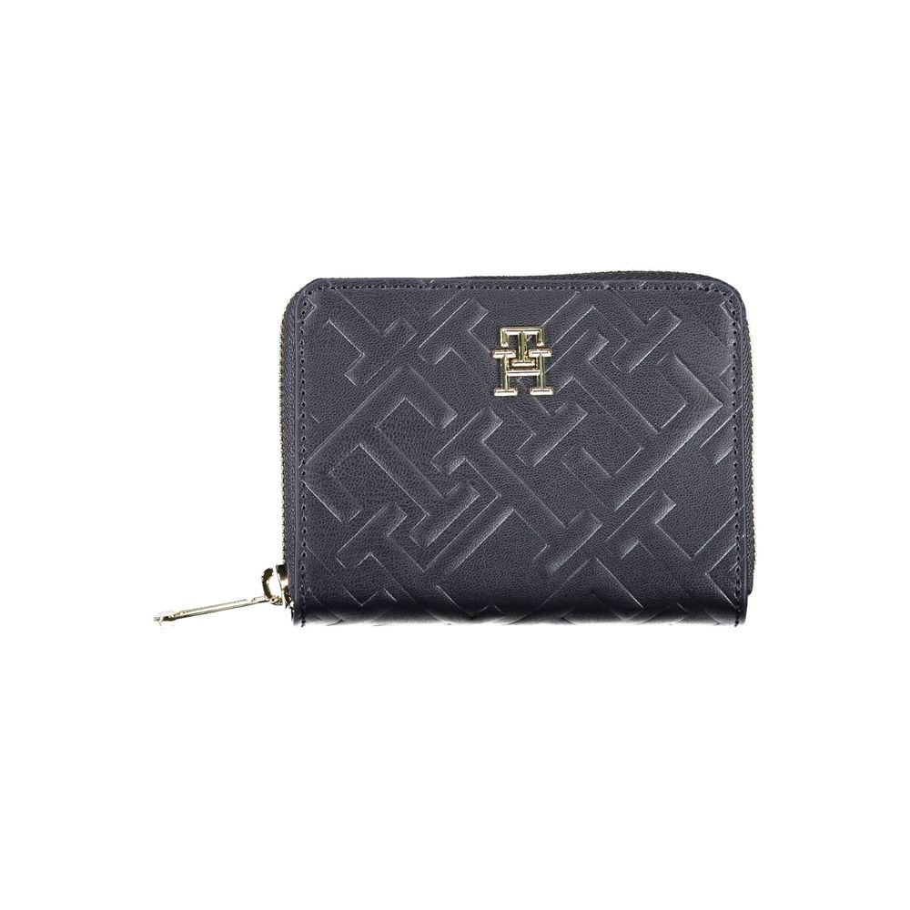 Tommy Hilfiger Blue Faux Leather Wallet for Women