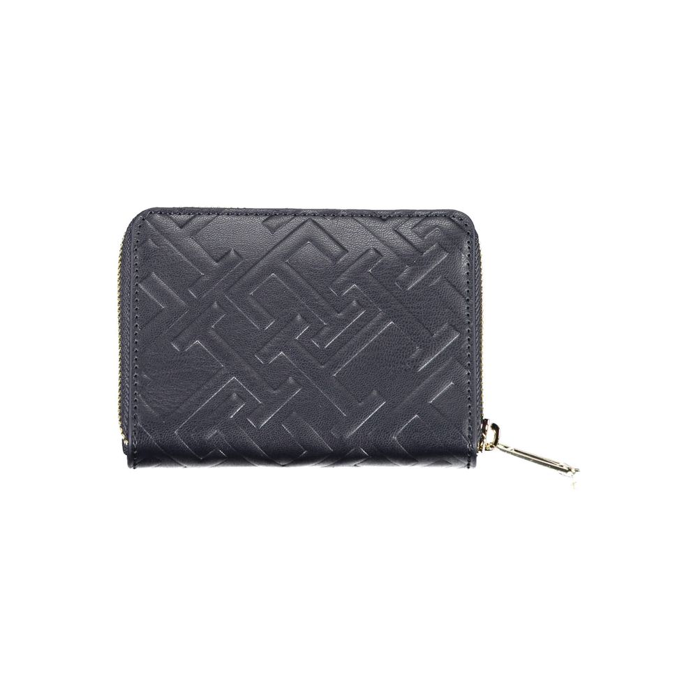 Tommy Hilfiger Blue Faux Leather Wallet for Women
