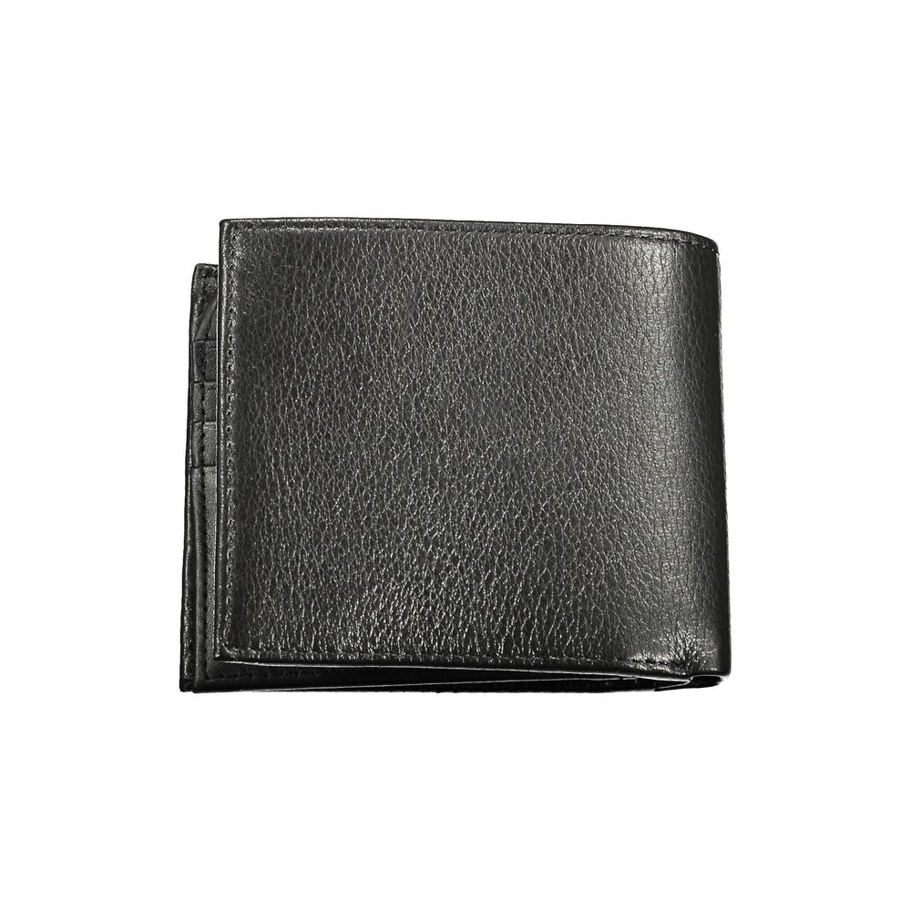 Tommy Hilfiger Black Leather Men’s Wallet