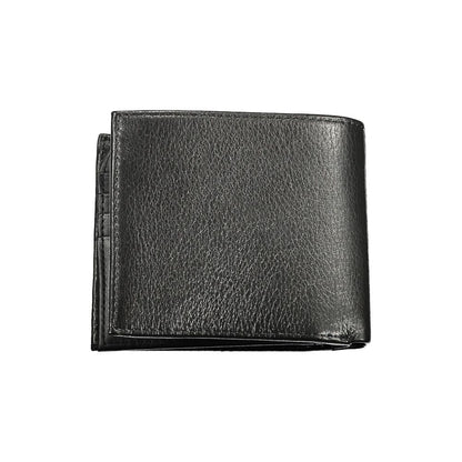 Tommy Hilfiger Black Leather Men’s Wallet