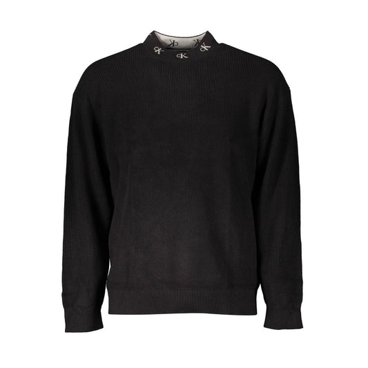 Calvin Klein Black Cotton Men's Sweater