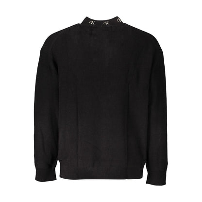 Calvin Klein Black Cotton Men's Sweater