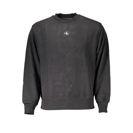 Calvin Klein Black Cotton Sweater for Men