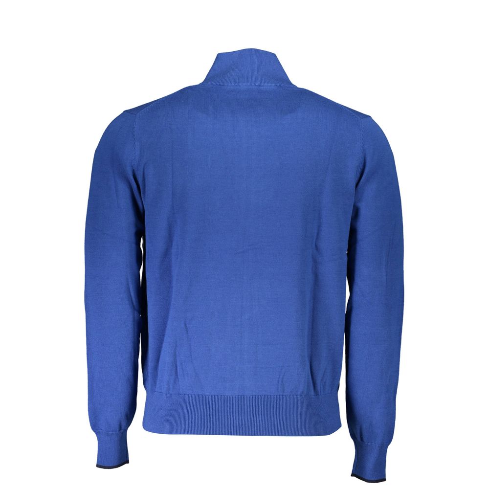 North Sails Men's Organic Cotton Sweater in Blue