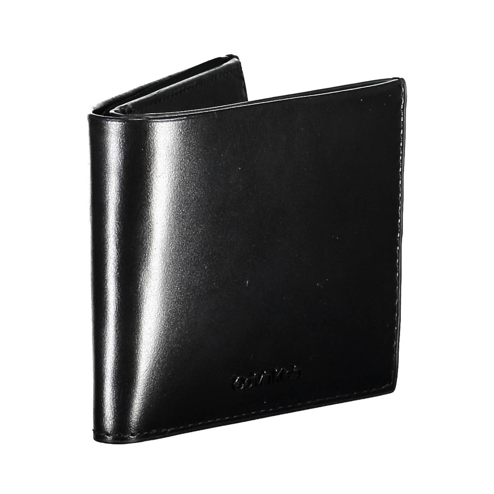 Calvin Klein Black Leather Men's Wallet