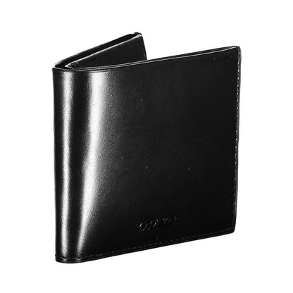Calvin Klein Black Leather Men's Wallet